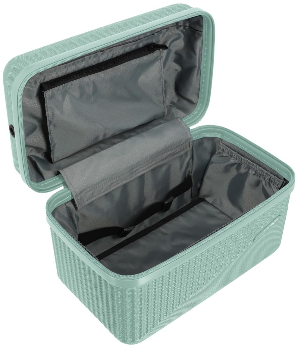Travelite Bali Beauty Case Mint hellgrün Hartschale