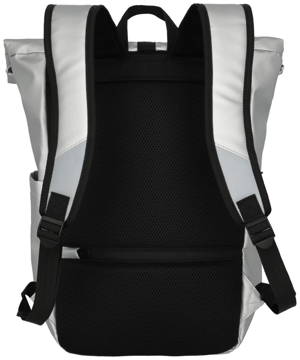 Travelite Basics Roll up Rucksack Plane silber