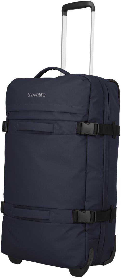Travelite Bolonia Wheeled Duffle L Rollenreisetasche Navy - Blau