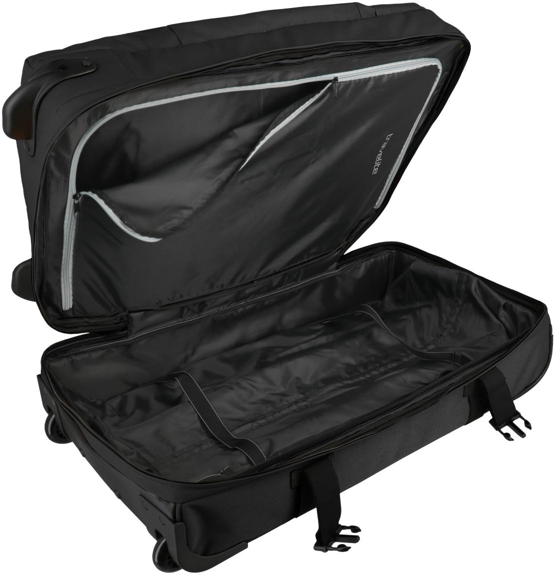 Travelite Bolonia Wheeled Duffle L Rollenreisetasche Schwarz