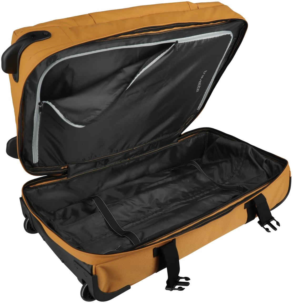 Travelite Bolonia Wheeled Duffle M Rollenreisetasche Gelb