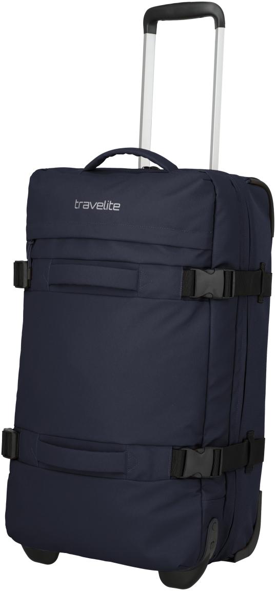 Travelite Bolonia Wheeled Duffle M Rollenreisetasche Navy - Blau