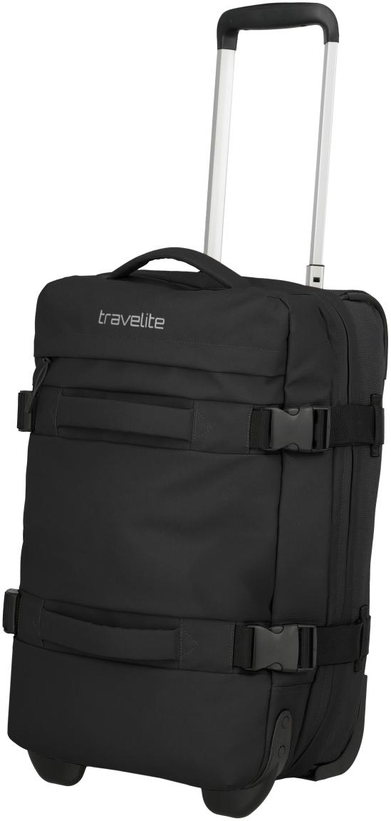 Travelite Bolonia Wheeled Duffle S Rollenreisetasche Handgepäck Schwarz