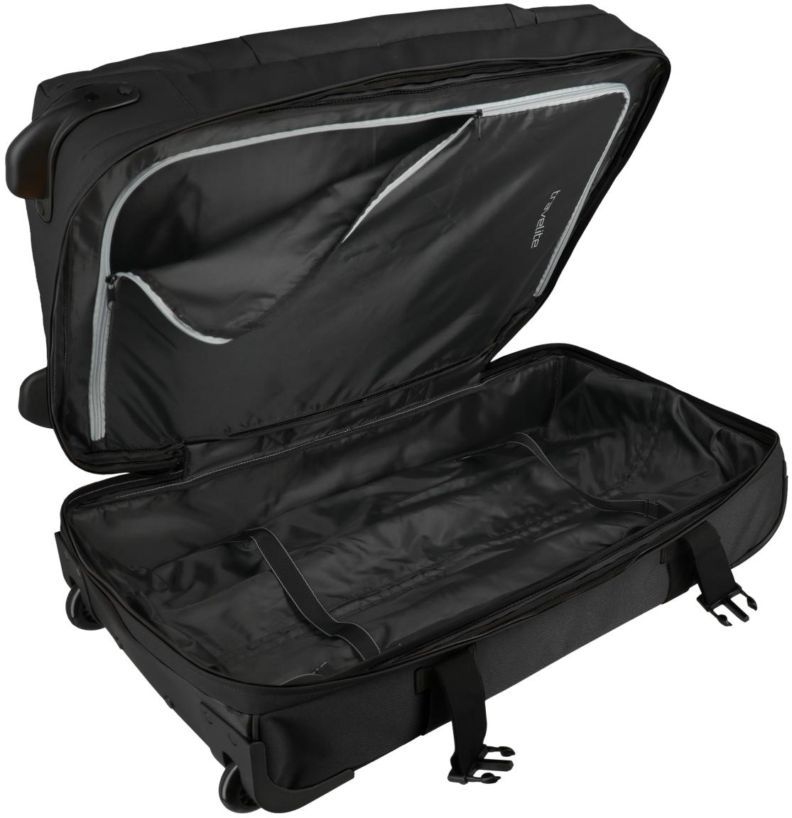Travelite Bolonia Wheeled Duffle S Rollenreisetasche Handgepäck Schwarz