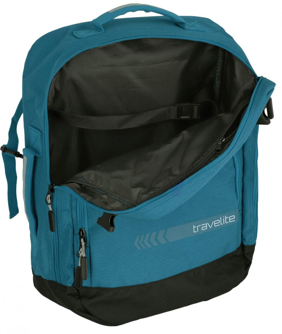 Travelite Bordtasche Kick Off Petrol Rucksack 