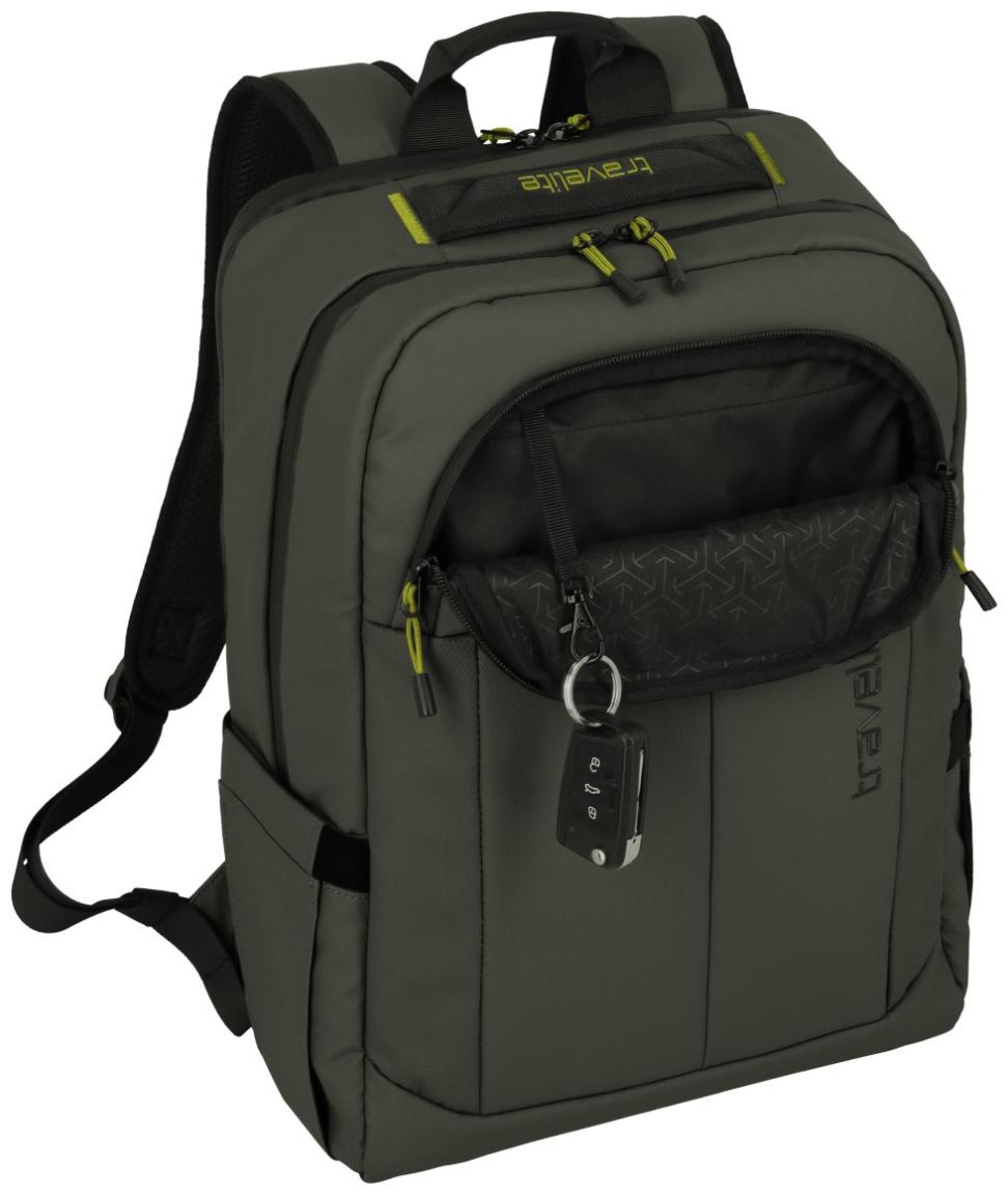 Travelite Briize Backpack M Daypack olivgrün Khaki