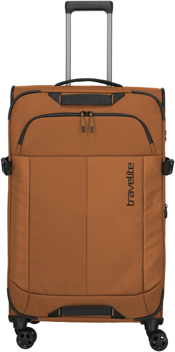 Travelite Briize Curry 4W Trolley L 78cm orangebraun Reisekoffer