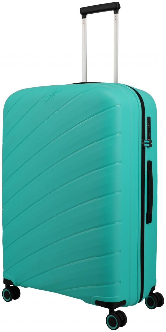 Travelite Burano 4w Trolley L 75cm türkis großer Flugkoffer