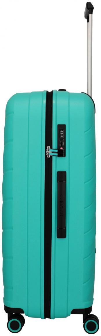 Travelite Burano 4w Trolley L 75cm türkis großer Flugkoffer