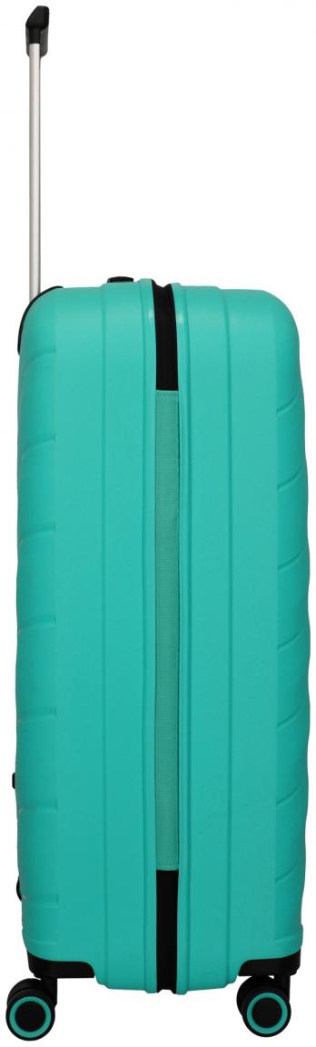 Travelite Burano 4w Trolley L 75cm türkis großer Flugkoffer