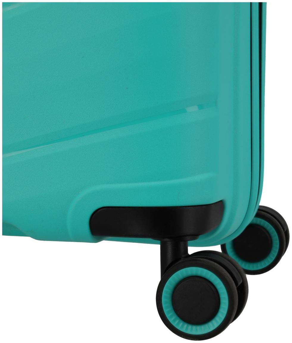 Travelite Burano 4w Trolley L 75cm türkis großer Flugkoffer
