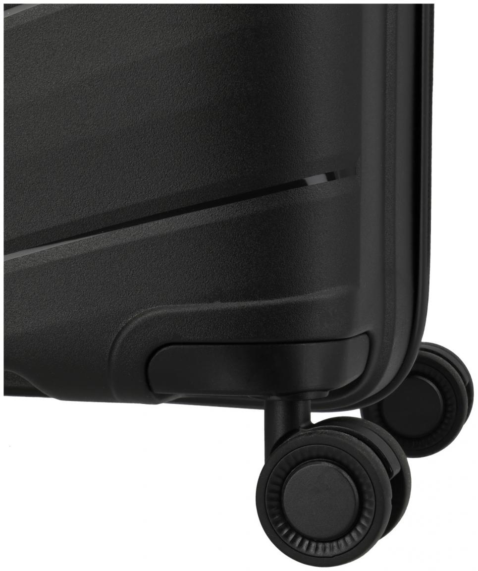 Travelite Burano 4w Trolley M 66cm schwarz erweiterbar Urlaubskoffer