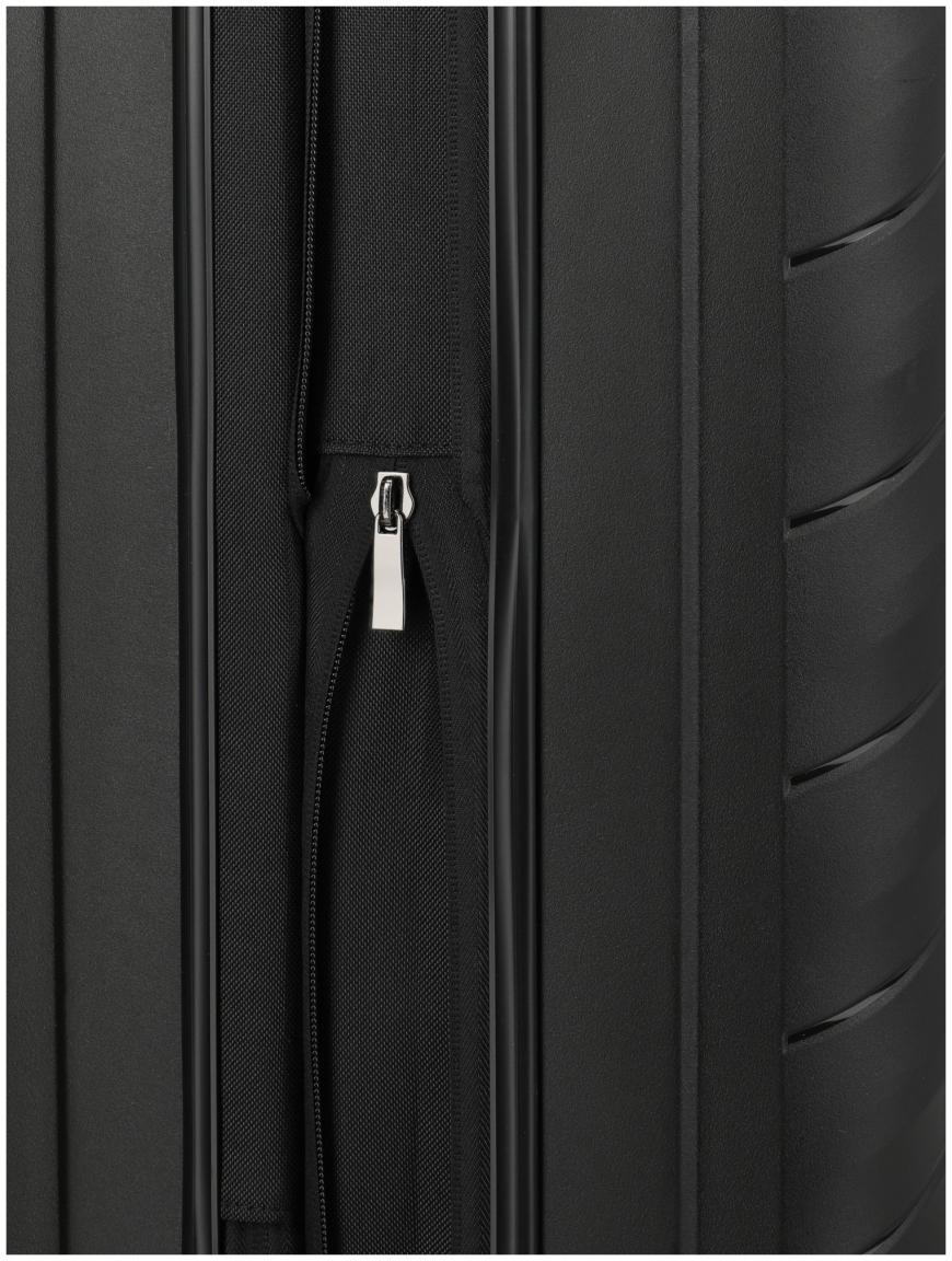 Travelite Burano 4w Trolley M 66cm schwarz erweiterbar Urlaubskoffer