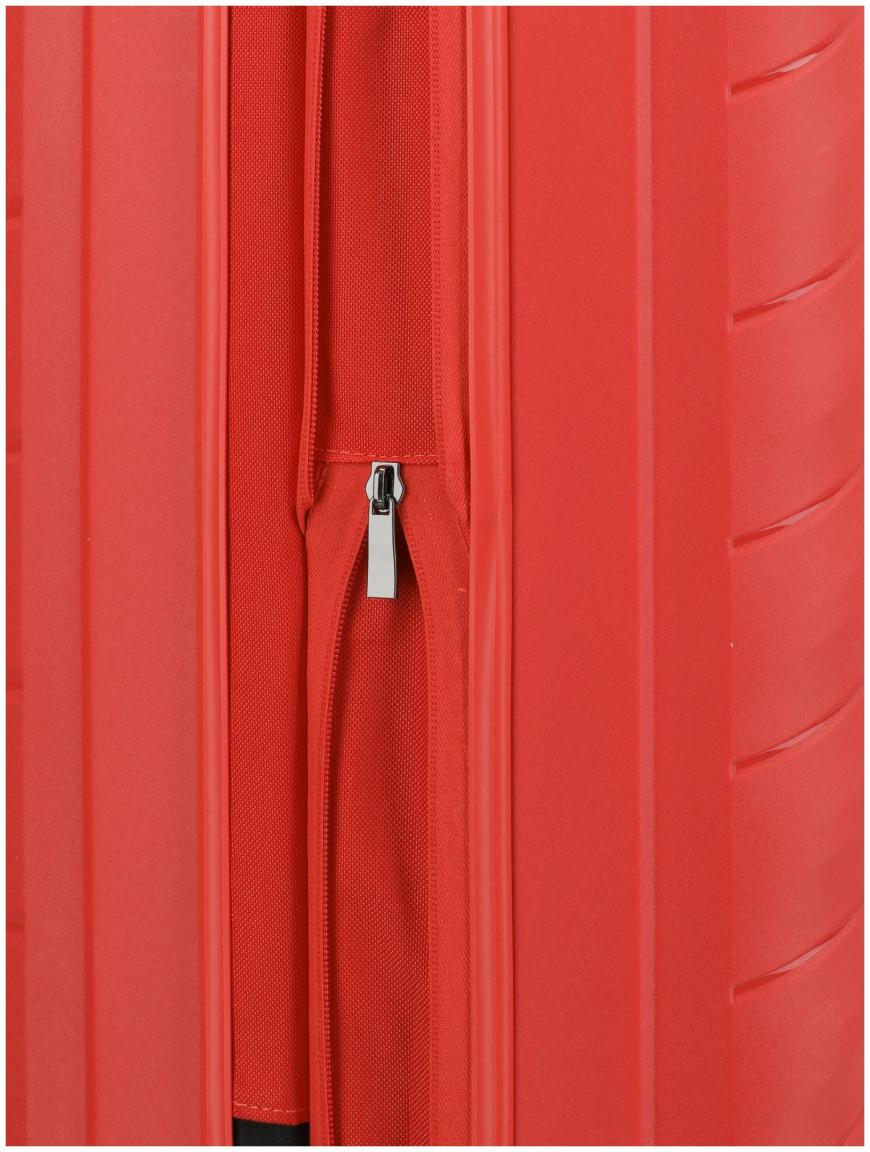 Travelite Burano M 66cm erweiterbarer Rollenkoffer Raspberry rot