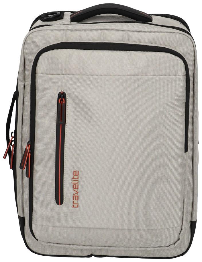 Travelite Businessrucksack Laptopfach Crosslite hellbeige natural