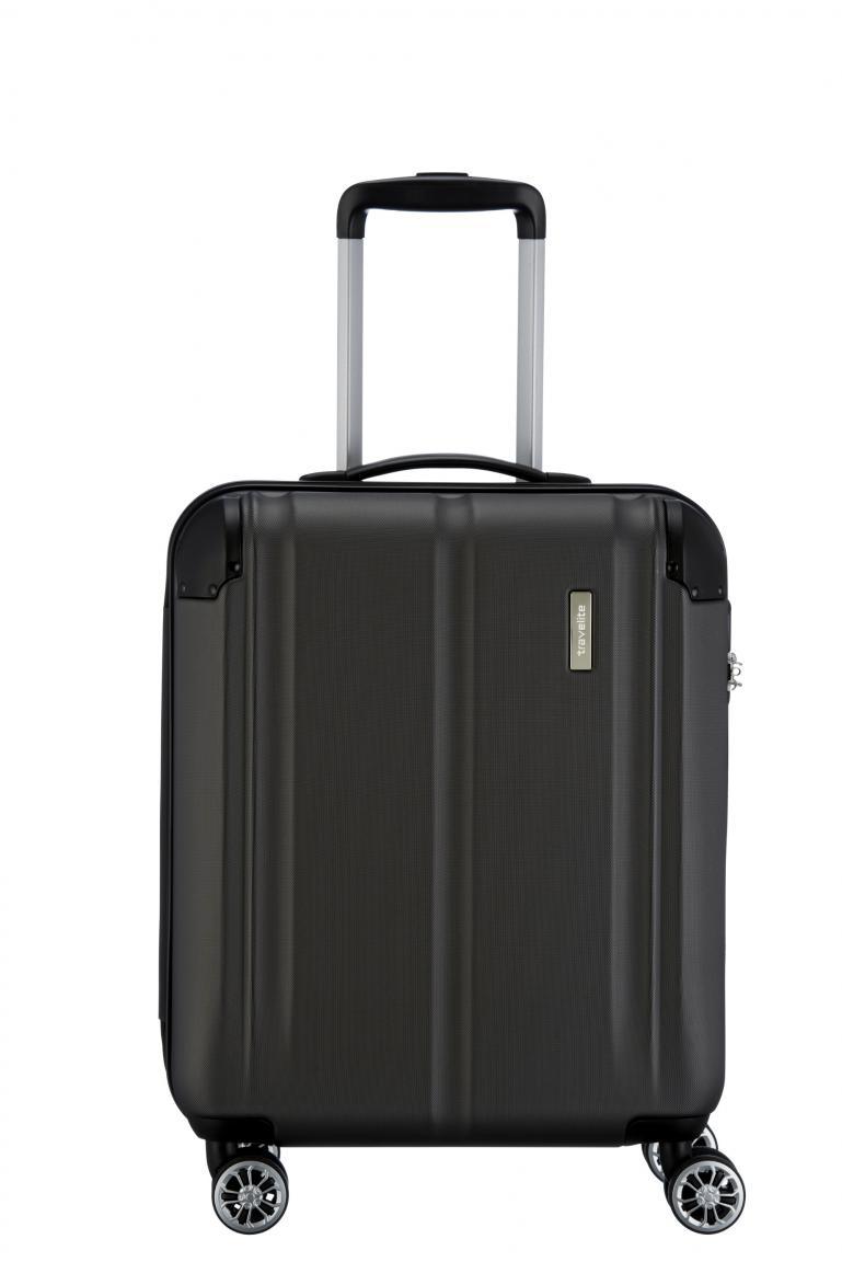 Travelite City Boardtrolley S 55cm Hartschale grau