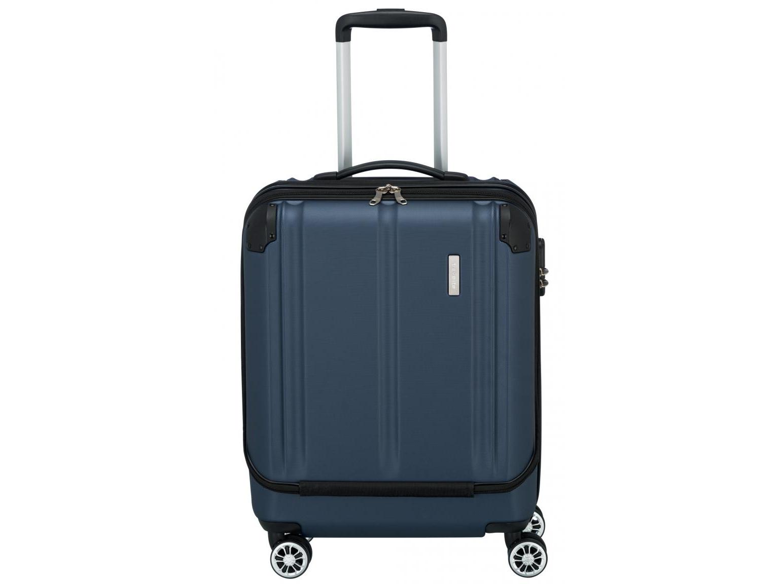 Travelite City Businesswheeler S 55cm ABS Hartschale blau