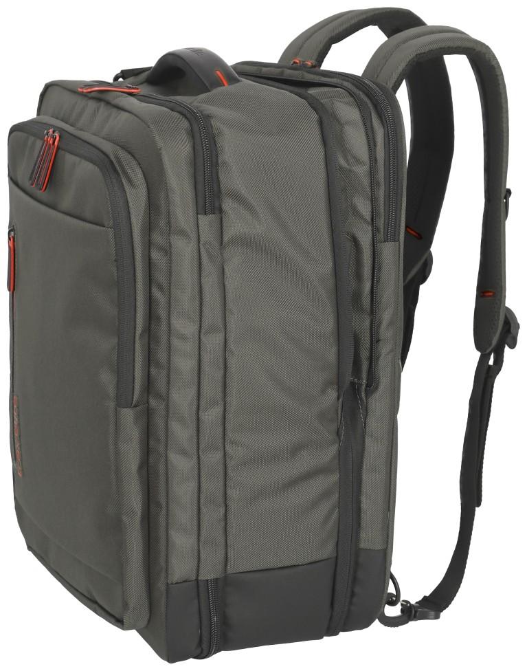 Travelite Crosslite Bordtasche Rucksack olivgrün Laptopfach