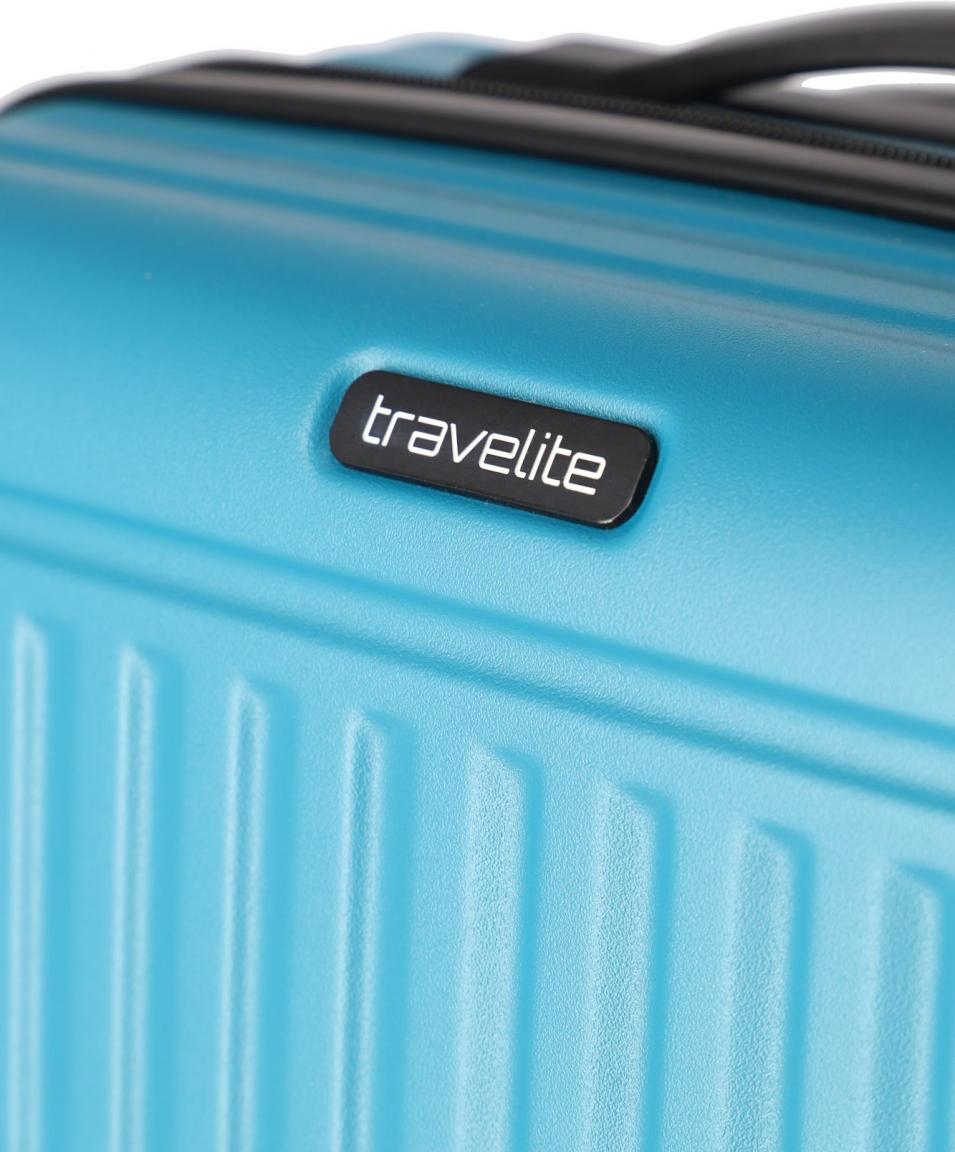 Travelite Cruise Cabin Trolley XS 45cm türkis Handgepäck Hartschale