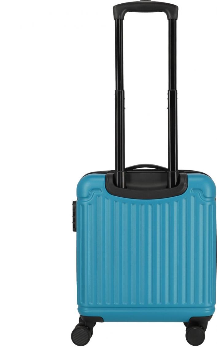 Travelite Cruise Cabin Trolley XS 45cm türkis Handgepäck Hartschale