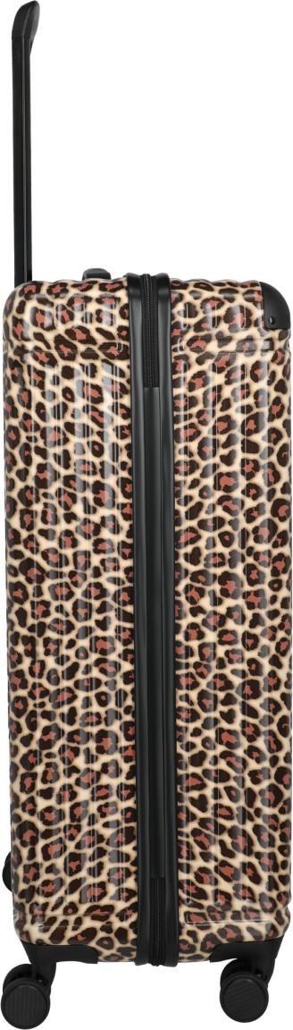 Travelite Cruise Trolley L Koffer Hartschale Leopard - Braun