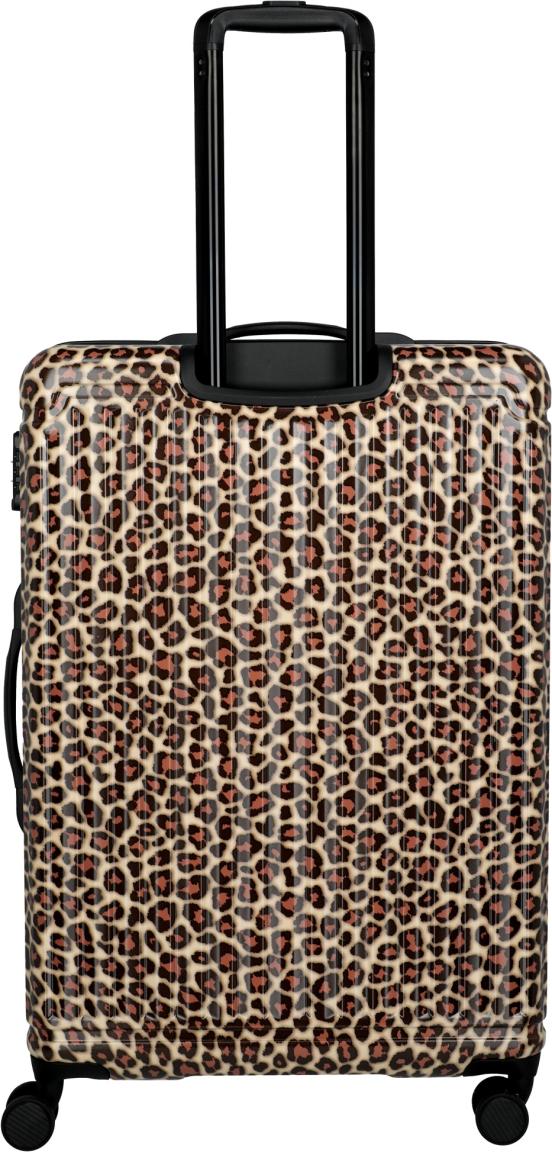 Travelite Cruise Trolley L Koffer Hartschale Leopard - Braun