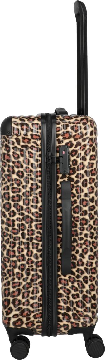 Travelite Cruise Trolley M Koffer Hartschale Leopard - Braun