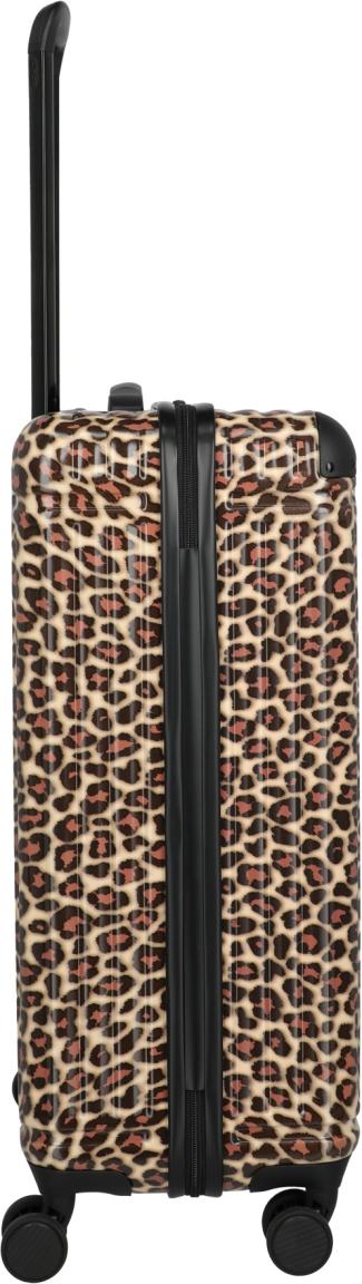 Travelite Cruise Trolley M Koffer Hartschale Leopard - Braun