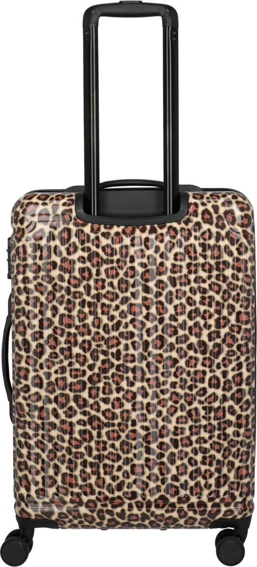 Travelite Cruise Trolley M Koffer Hartschale Leopard - Braun