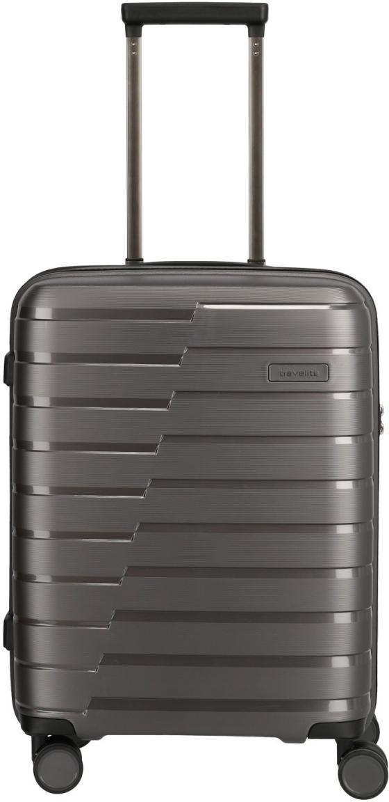 Travelite Handgepäckkoffer 55cm Anthracite dunkelgrau Air Base 4w Trolley S