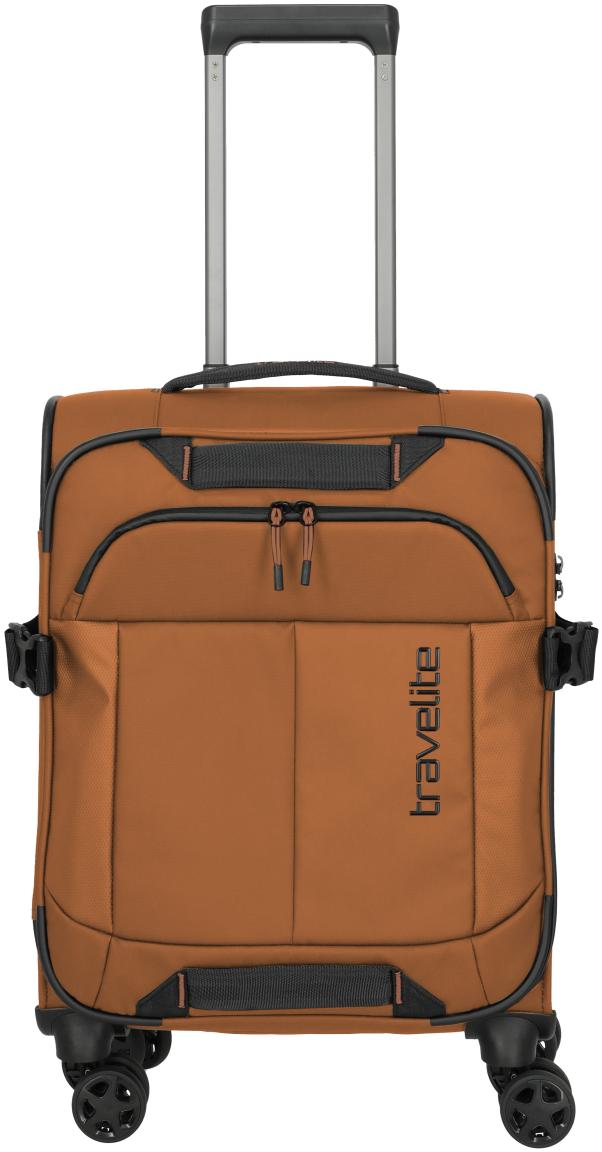 Travelite Handgepäckkoffer Briize Curry S 55cm orangebraun