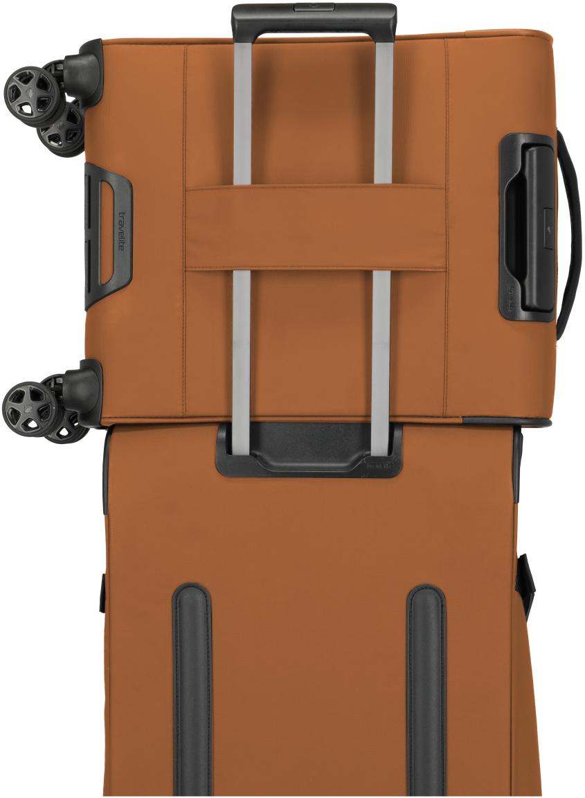 Travelite Handgepäckkoffer Briize Curry S 55cm orangebraun