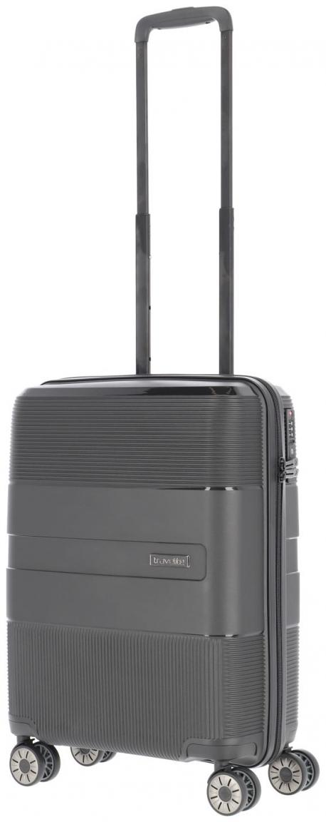 Travelite Handgepäckkoffer Waal 4w Trolley S 55cm schwarz