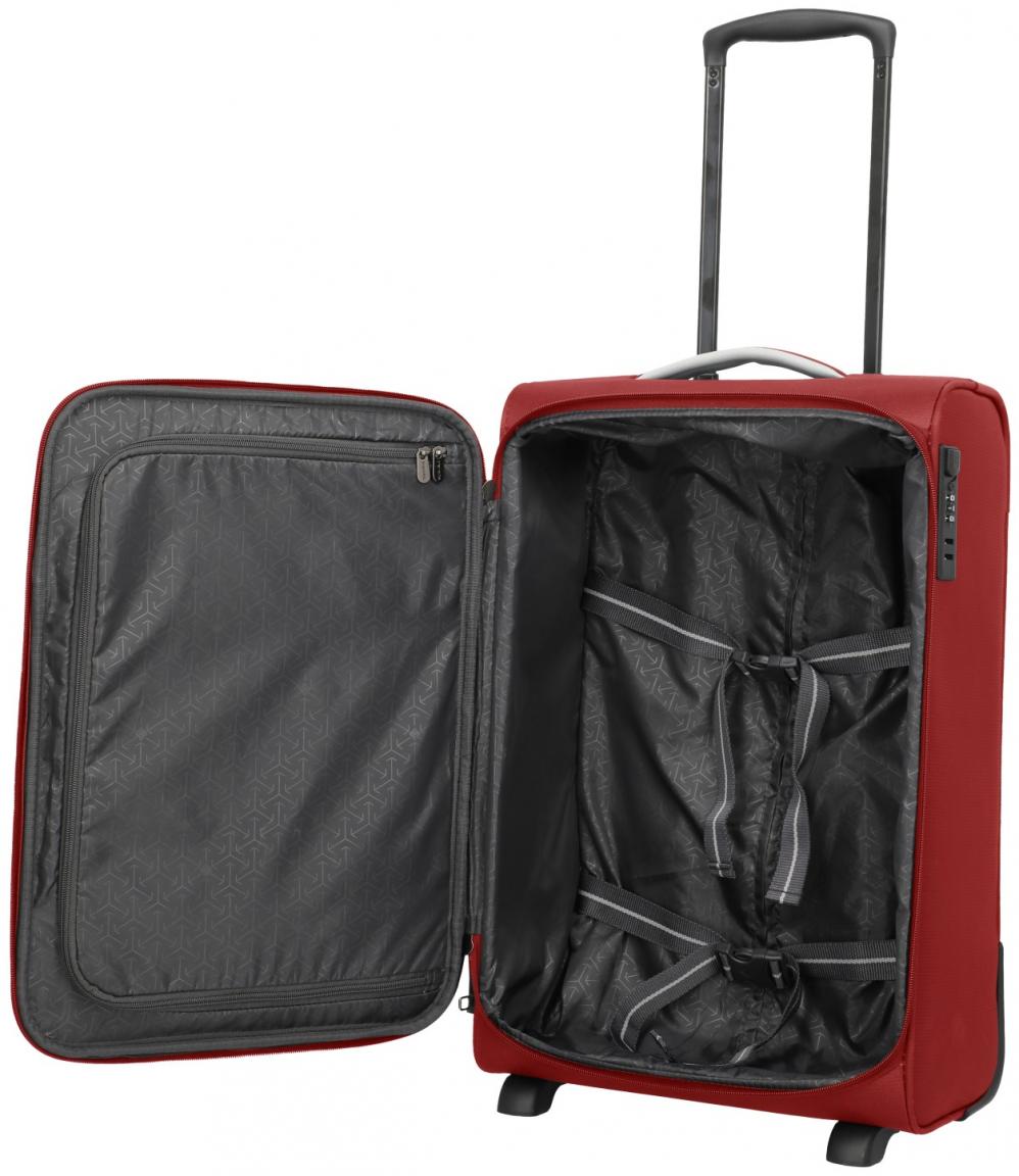 Travelite Handgepäcktrolley rot Jetpack Slim 2 Rad Cabin 55cm