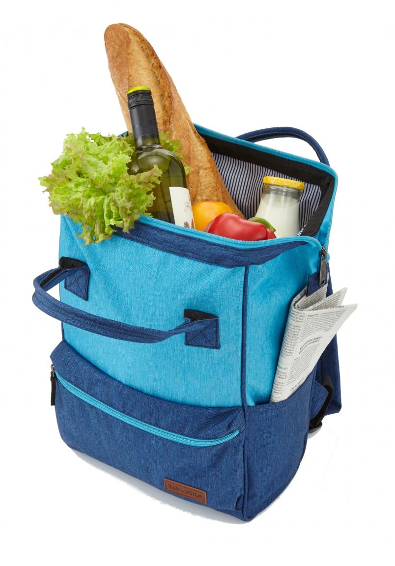 Travelite Handtaschenrucksack Neopak Perlon anthrazit/grau