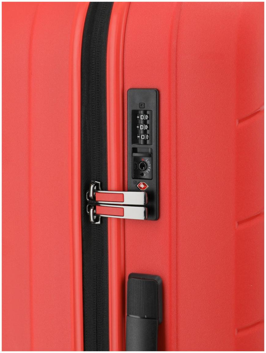 Travelite Hartschalenkoffer Burano L 75cm rot Raspberry