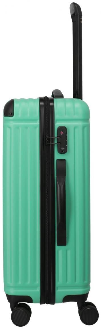 Travelite Hartschalenkoffer Cruise 4w Trolley M 67cm Light Aqua türkis
