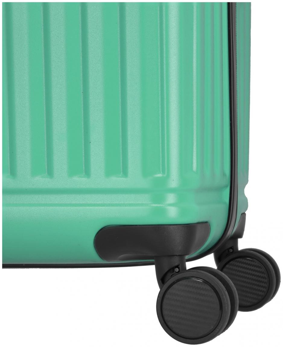 Travelite Hartschalenkoffer Cruise 4w Trolley M 67cm Light Aqua türkis