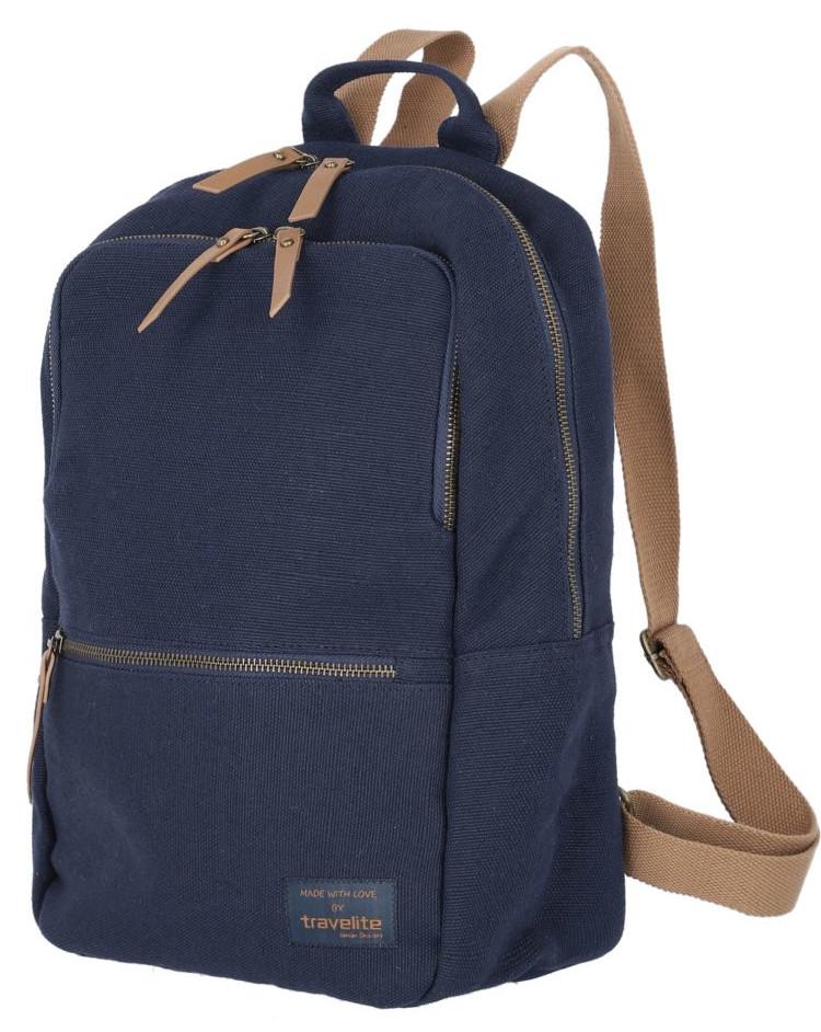 Travelite Hempline Outdoorrucksack dunkelblau Hanfgewebe