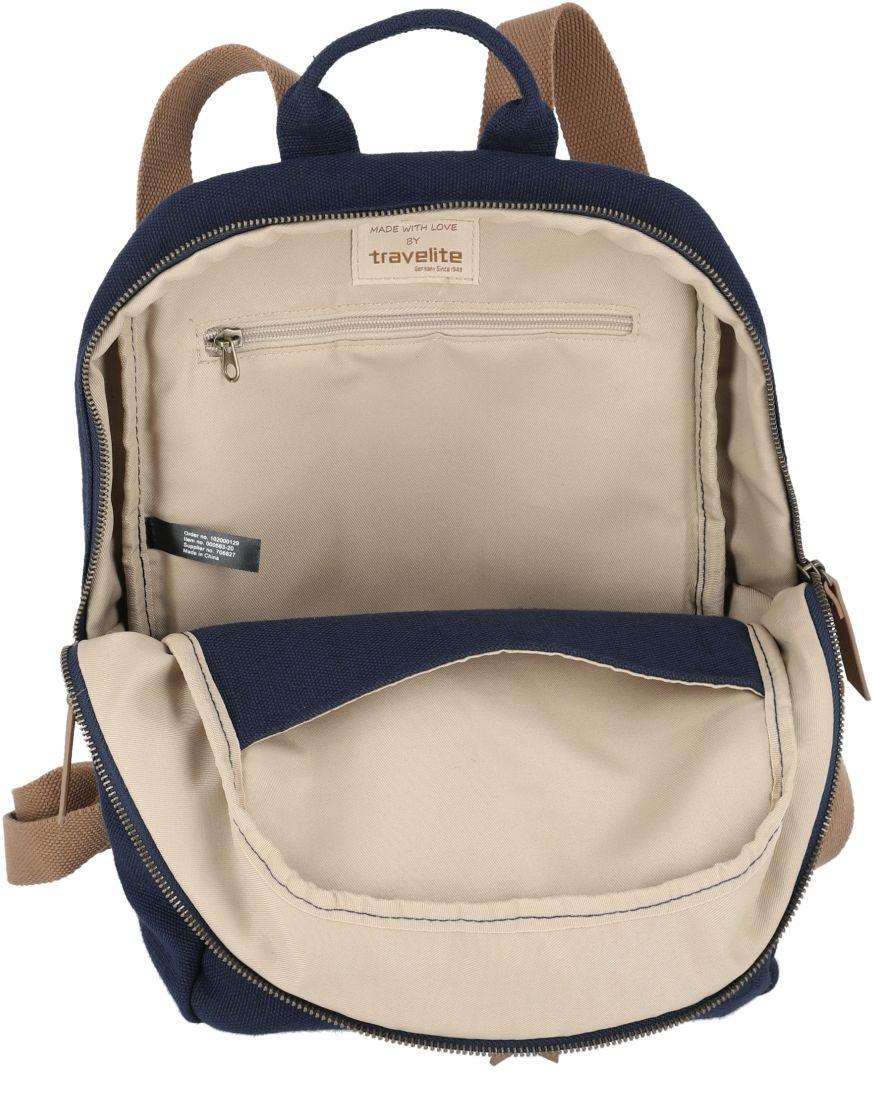 Travelite Hempline Outdoorrucksack dunkelblau Hanfgewebe