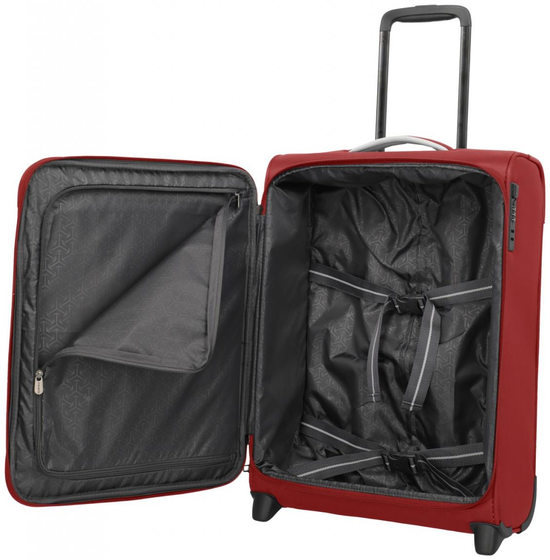 Travelite Jetpack Bordkoffer Multi Light 2 Rad Cabin rot S 55cm