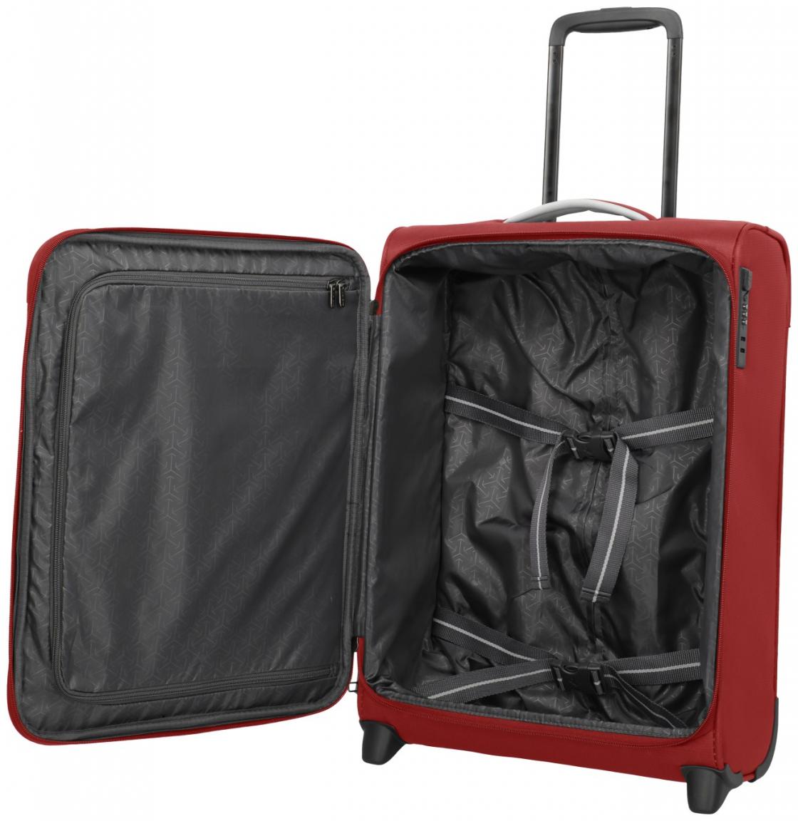 Travelite Jetpack Bordkoffer Multi Light 2 Rad Cabin rot S 55cm