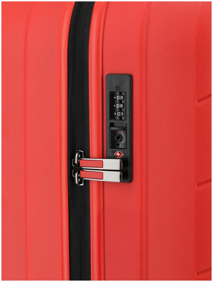Travelite Kabinentrolley Burano S 55cm Raspberry knallrot