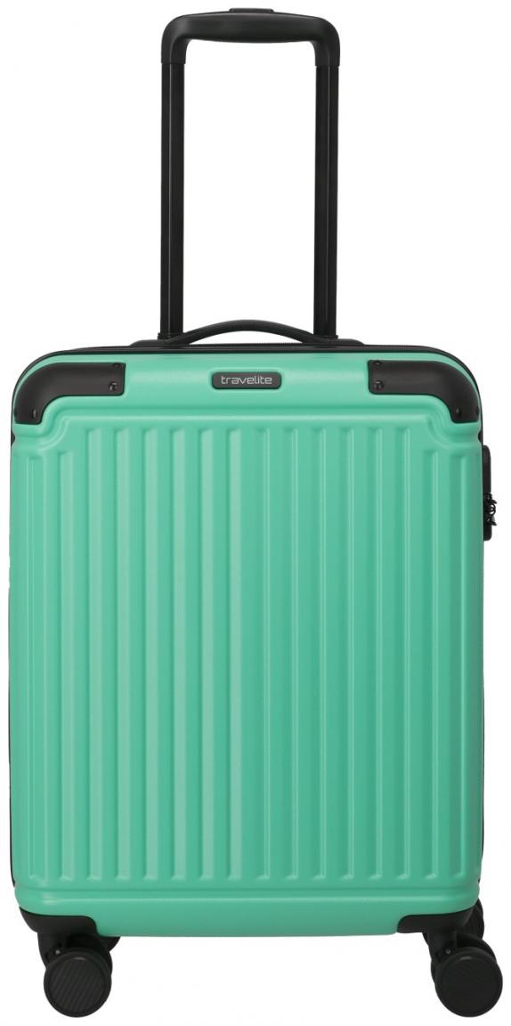 Travelite Kabinentrolley Cruise 4w S 55cm Türkis Light Aqua