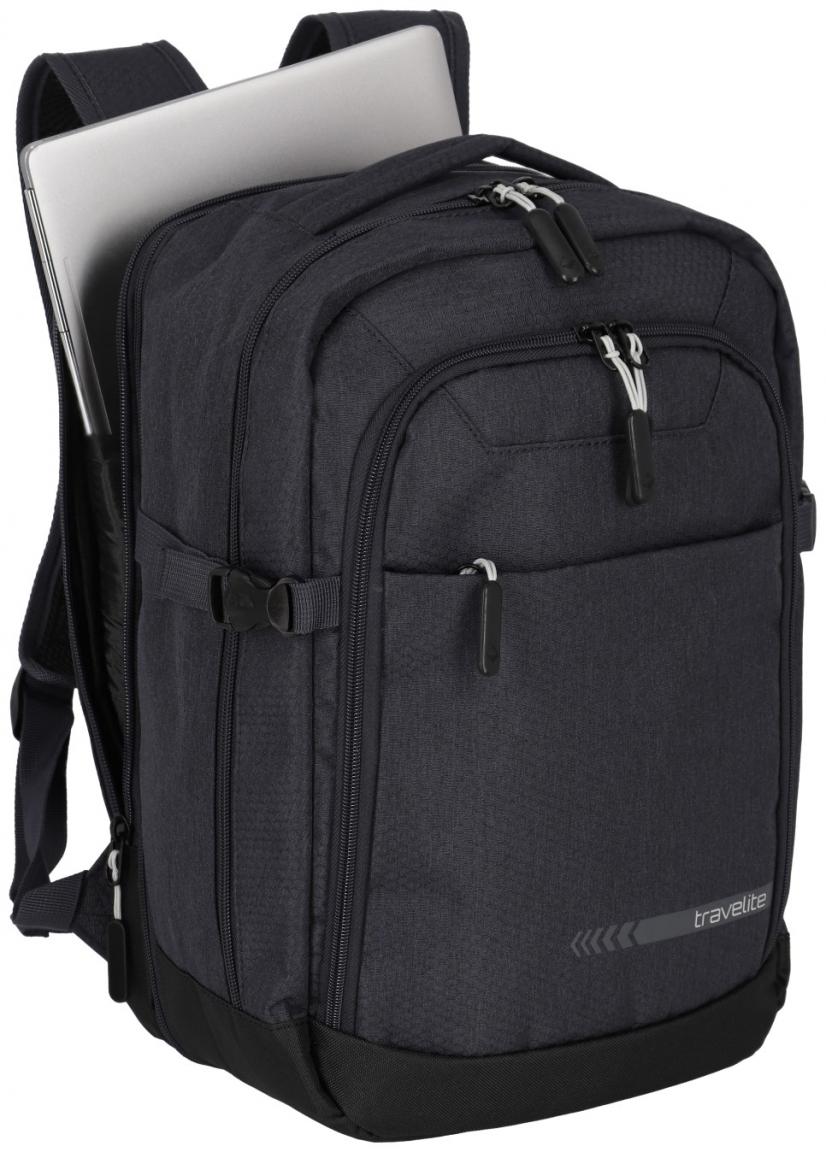 Travelite Kick Off Cabin Rucksack anthrazit dunkelgrau