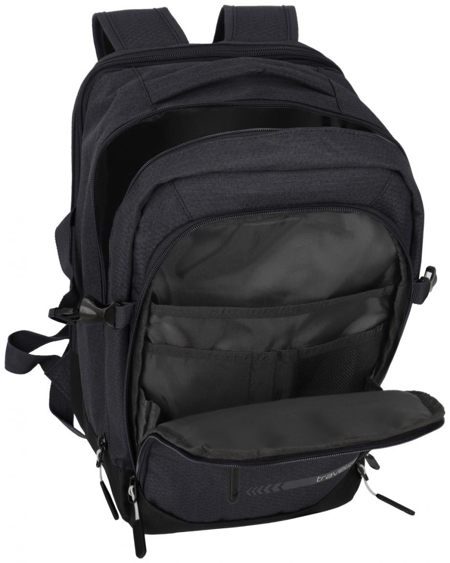 Travelite Kick Off Cabin Rucksack anthrazit dunkelgrau