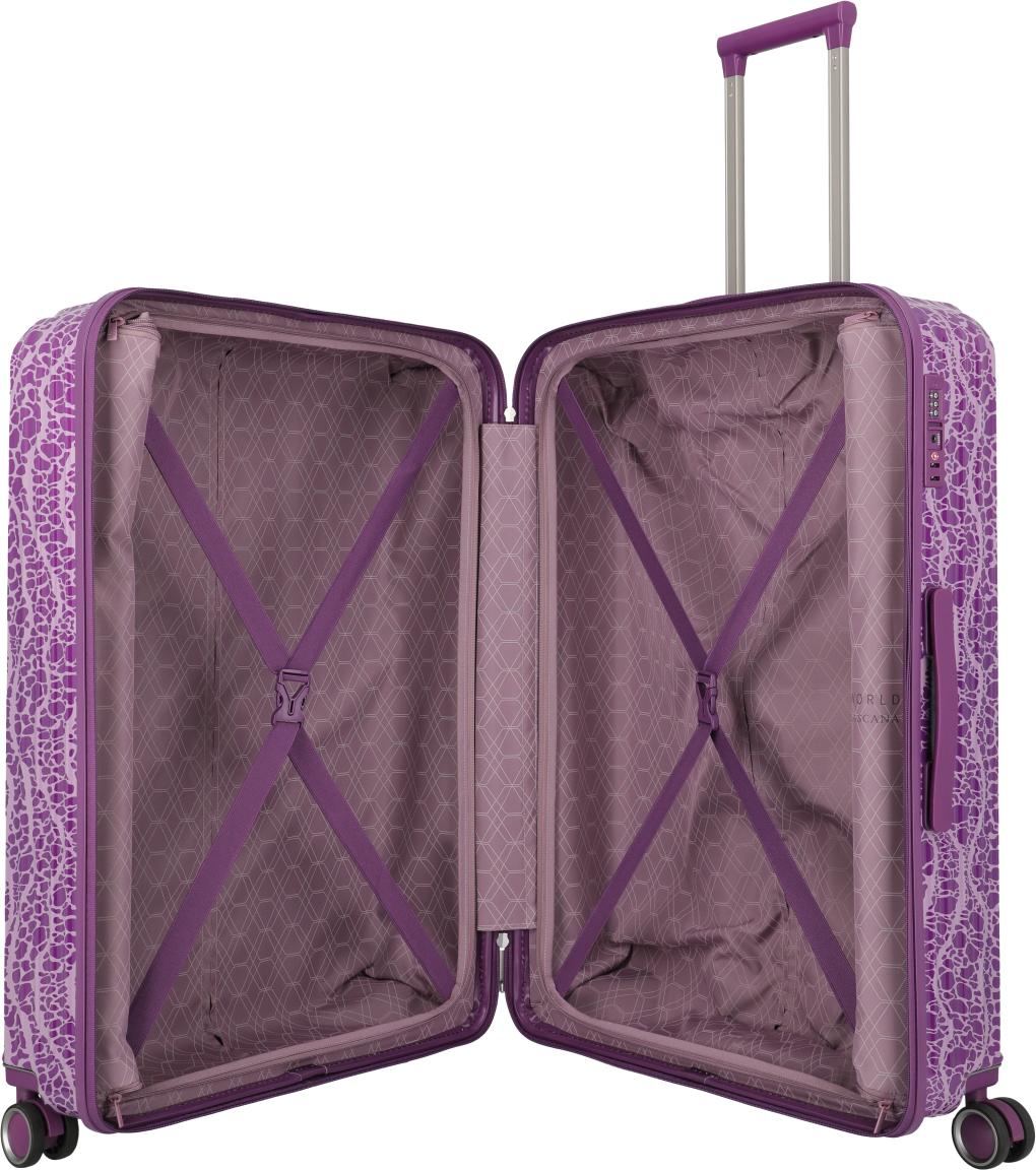 Travelite Lascana Edition Trolley L Hartschalenkoffer Plum - Lila