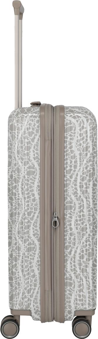 Travelite Lascana Edition Trolley M Hartschalenkoffer Champagne - Grau