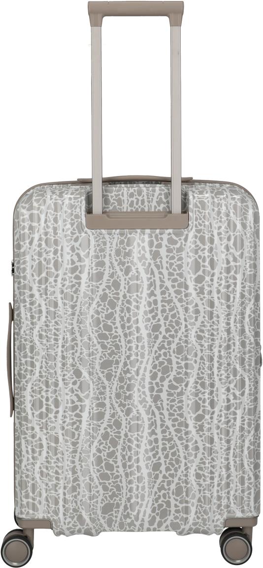 Travelite Lascana Edition Trolley M Hartschalenkoffer Champagne - Grau