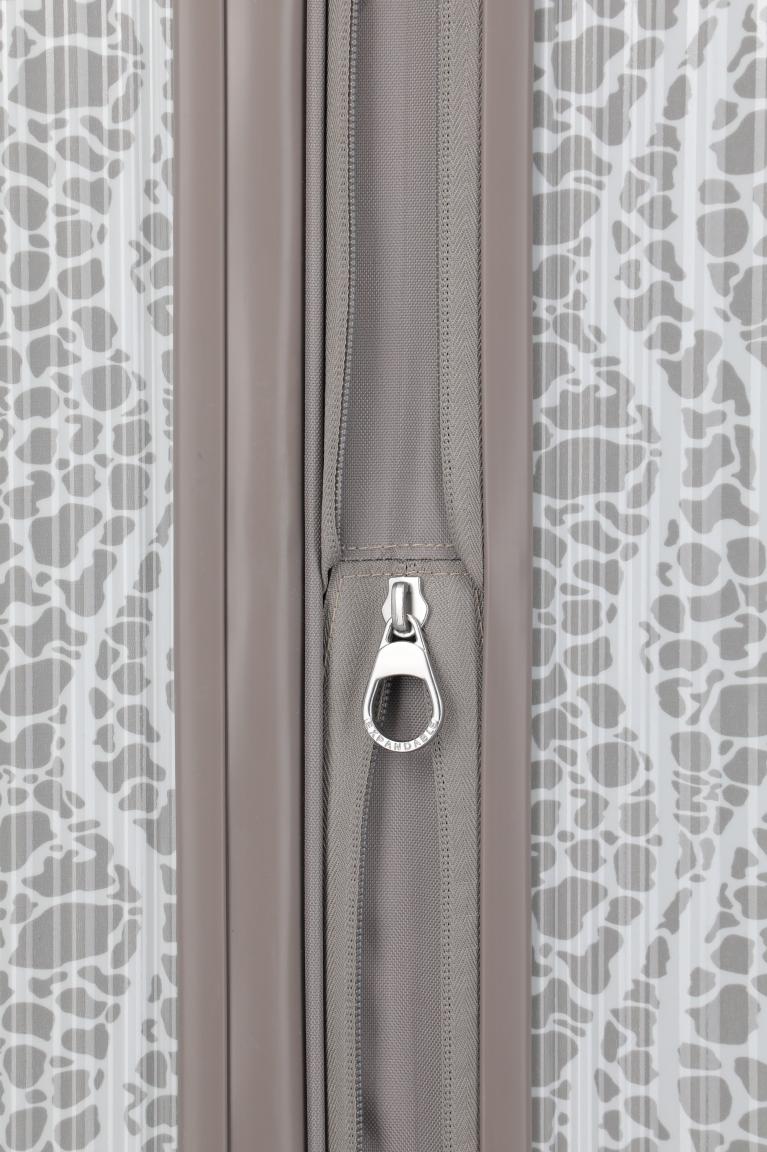 Travelite Lascana Edition Trolley M Hartschalenkoffer Champagne - Grau